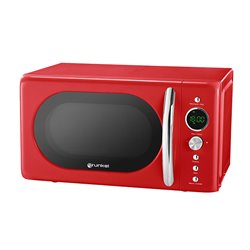 HORNO MICROONDAS GRUNKEL MW-DG R digital de 20L Serie Vintage