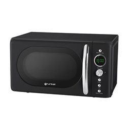 HORNO MICROONDAS GRUNKEL MW-DG N digital de 20L Serie Vintage NEGRO