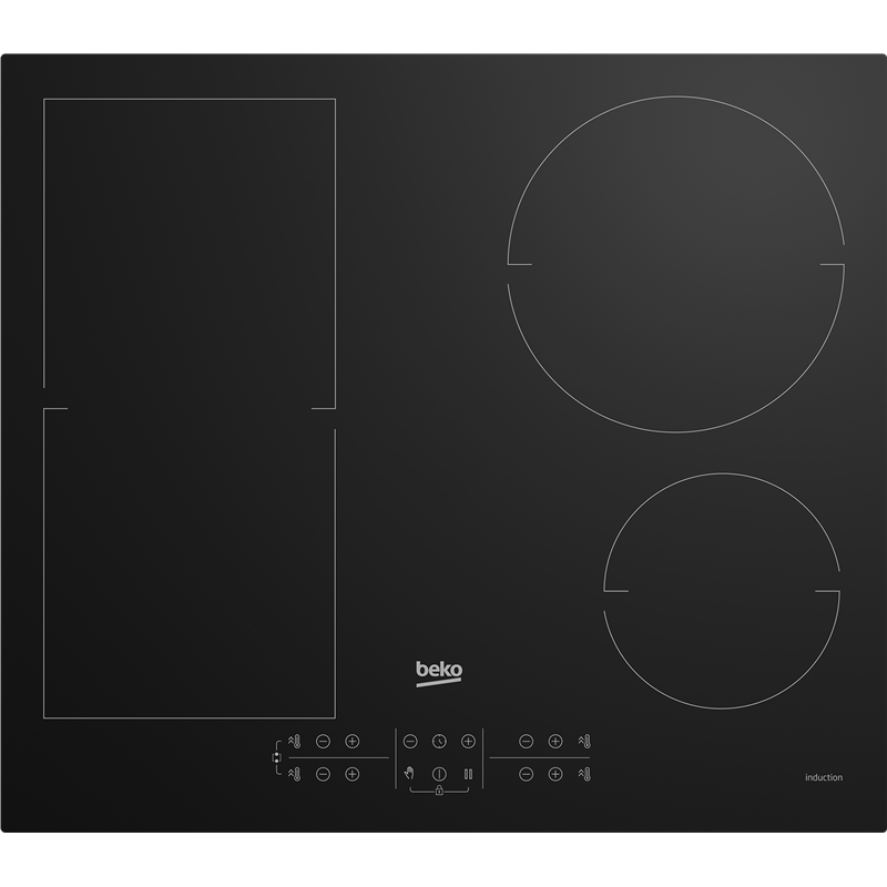 Induccion Beko HII 64200 FMT : Placa Inducción 4 zonas Flexible