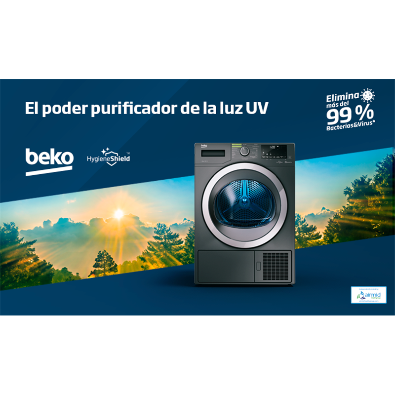 Secadora Beko DH UV HygieneShield