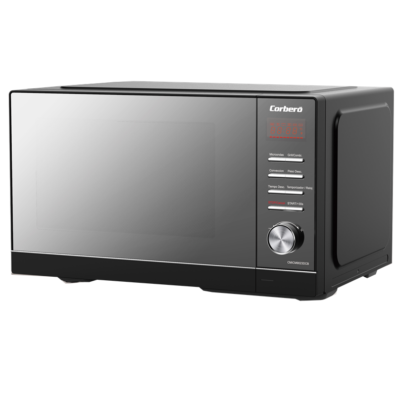 Microondas  LG MH6535GIB, 1000W, Grill, 23L, Negro