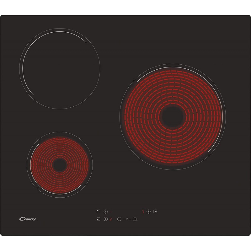 VITROCERAMICA CANDY CH63CC/4U2  60CM, 3 ZONAS