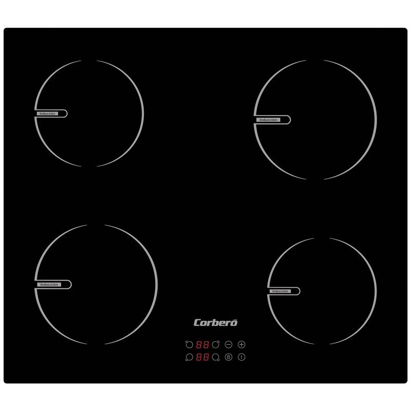 Inducción Corbero CCIBR6004  4 zonas