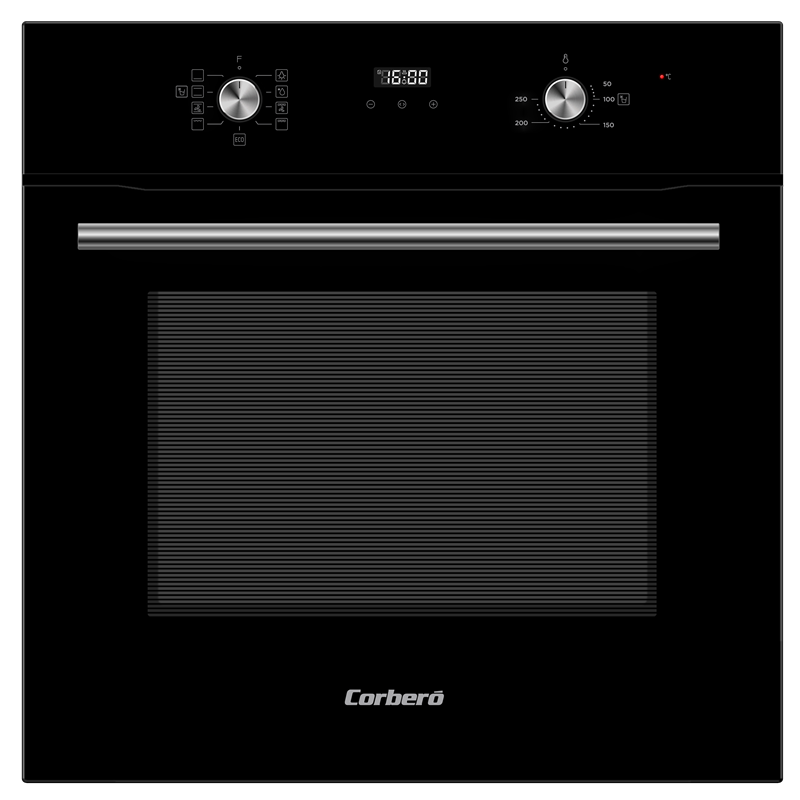 Horno Corbero CCHMT903N Multifuncion, 70L, A, NEGRO