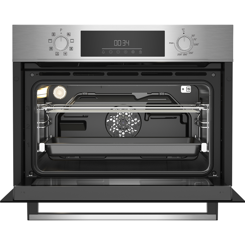 Horno Beko BBCM12300X 8 funciones, 48l, a, inoxidable