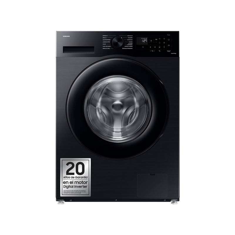 Lavadora Samsung Negra WW90CGC04DABEC  9kg, 1400rpm, A