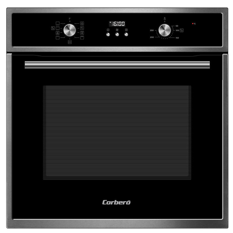 Horno Corbero CCHMD803X Multif.8, 70L, A, NEGRO C