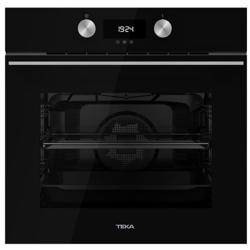 Horno Teka HLB8400BK, Cristal negro, A+