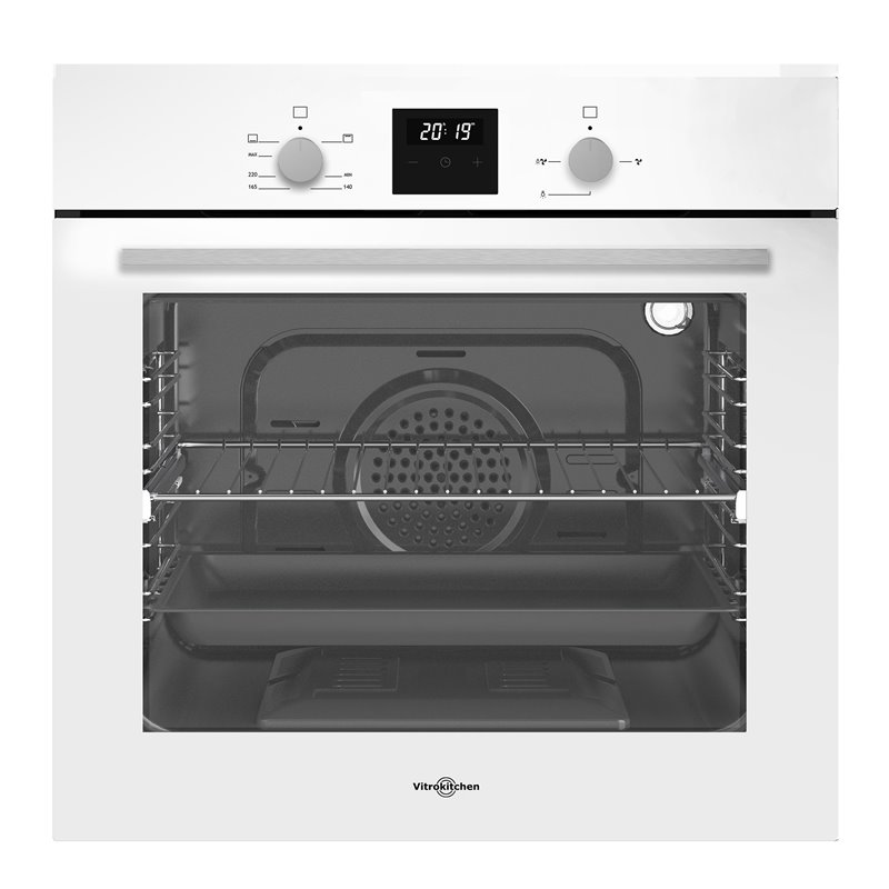 Horno Vitrokitchen HG602BB, Gas, 60cm, But, Blanco