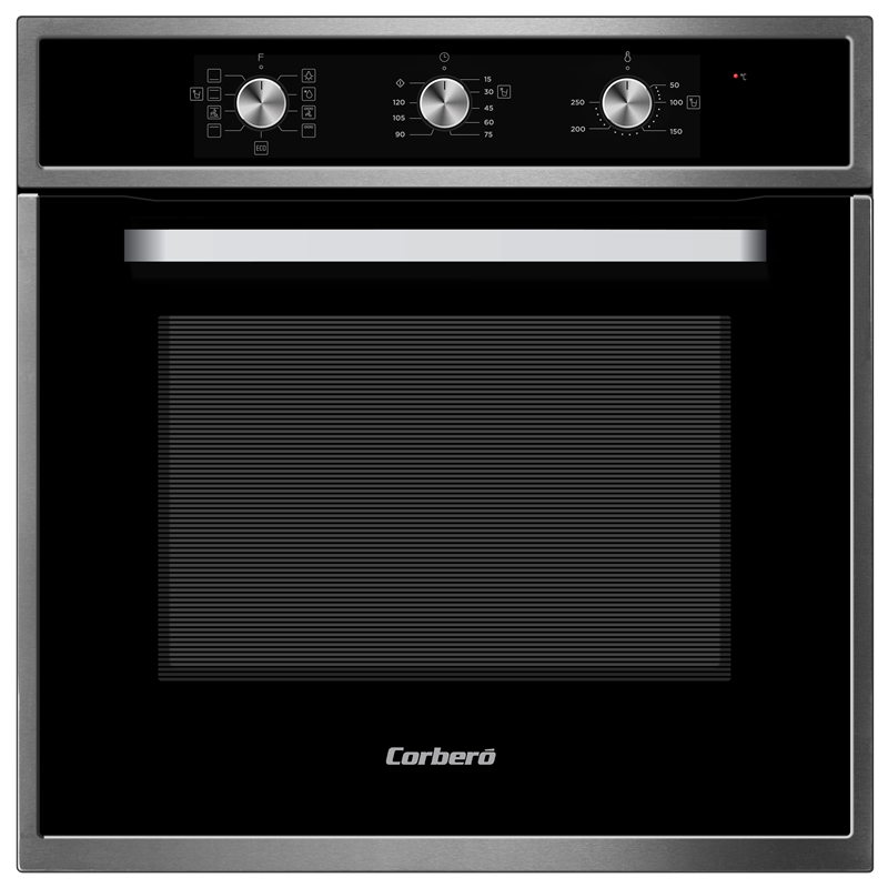 Horno Corbero CCHM703X Multf.8, 65L, A, Negro 